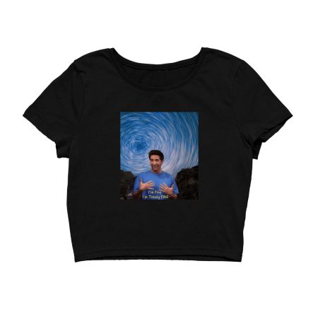 Friends X Van Gogh Crop Top