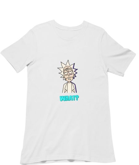 "WHAT?" -Rick Regular T-Shirt