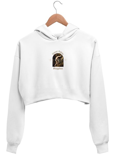 SISYPHUS  Crop Hoodie