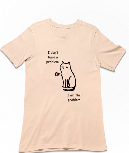 No problem funny cat Regular T-Shirt