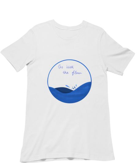 Wave flow design Regular T-Shirt