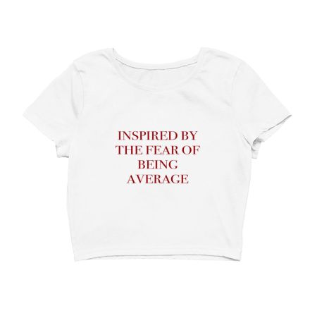 Inspiring Quote dress  Crop Top