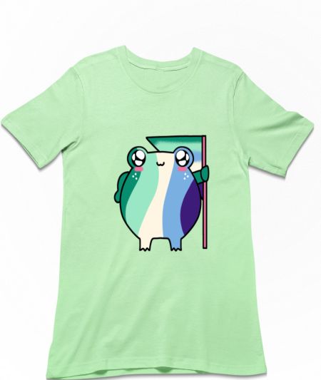 Gay pride frog Regular T-Shirt