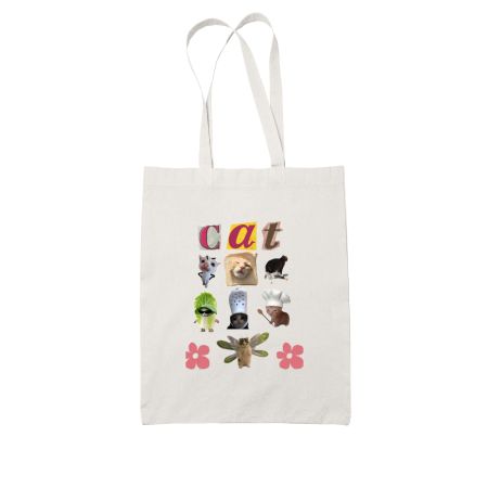 cat memes collab  Tote Bag
