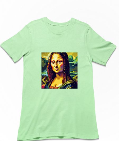 Pixel monalisa  Regular T-Shirt