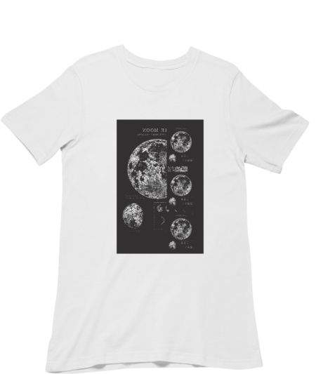 THE MOON { COSMOS} Regular T-Shirt