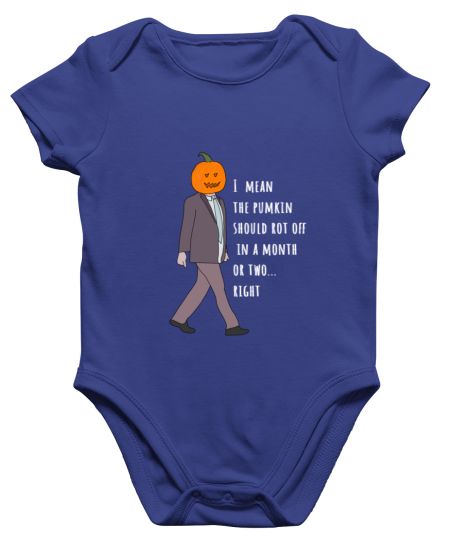 Dwight pumpkin head Onesie