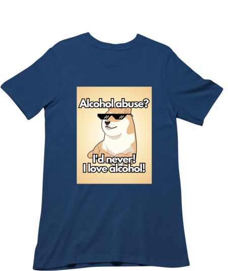 Alcohol Alcoholics Beer Regular T-Shirt