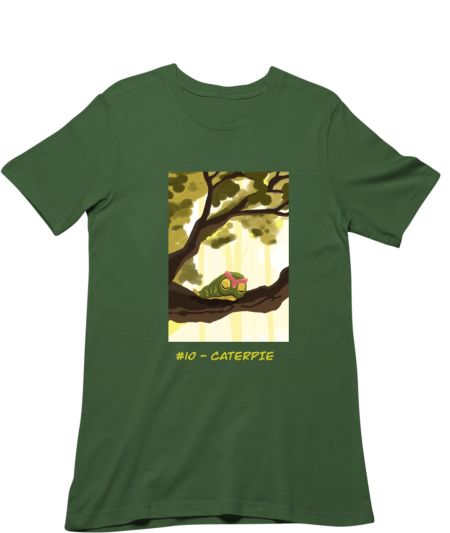 Snoozing Caterpie Regular T-Shirt