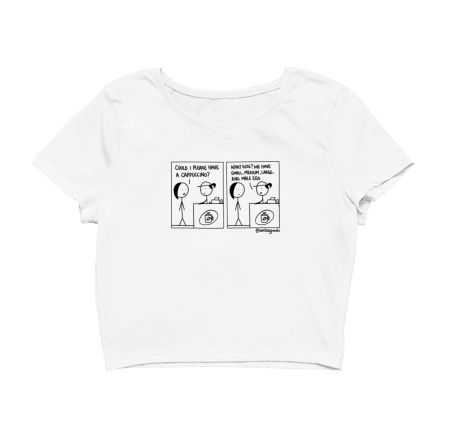 Cappuccino  Crop Top