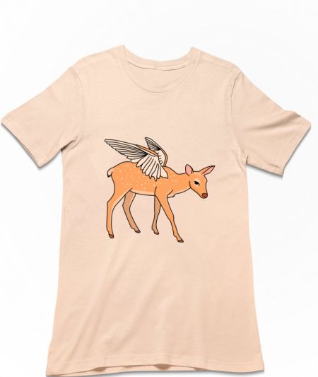 Deer with wings Regular T-Shirt