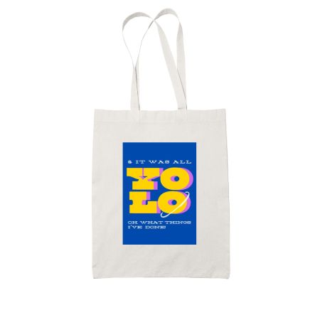 It was all YOLO Tote Bag