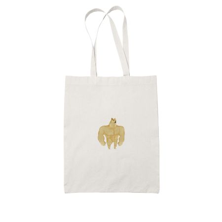 dogee White Tote Bag