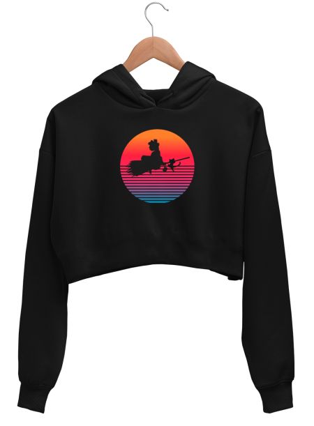 Kiki and Jiji Crop Hoodie