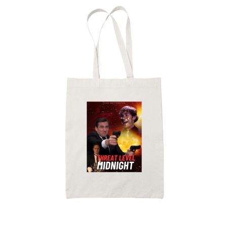 THREAT LEVEL MIDNIGHT- OFFICE Tote Bag