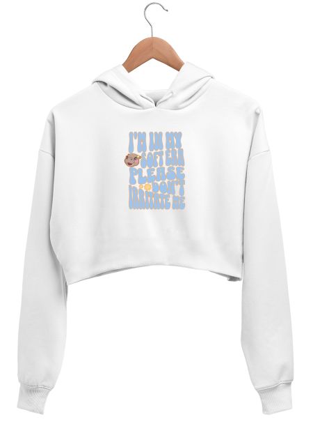 In my Moo Deng Era Crop Hoodie