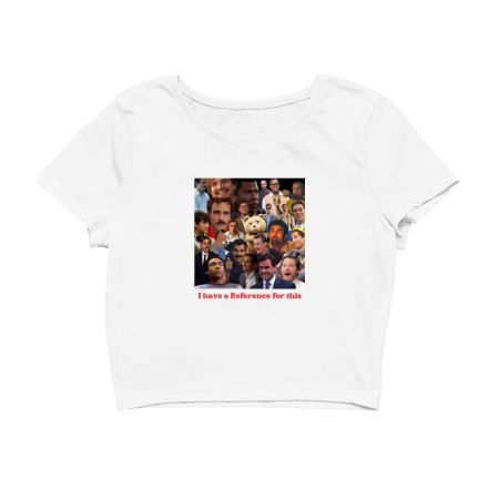 pop culture icon Crop Top