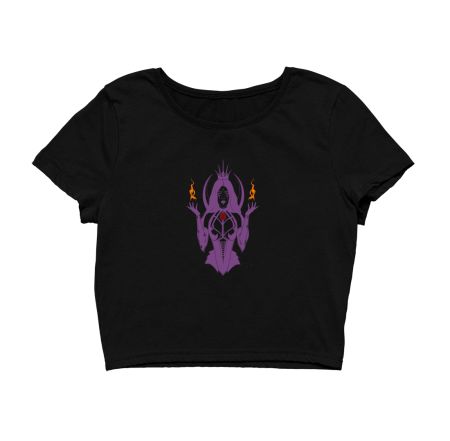 Halloween Queen Crop Top