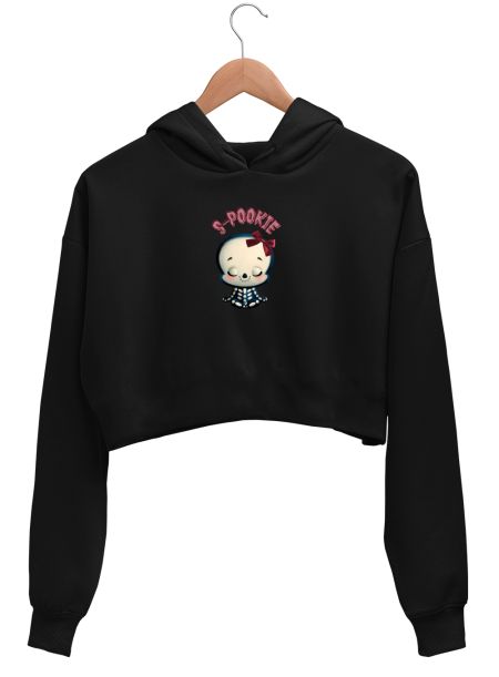 Halloween X Pookie Crop Hoodie