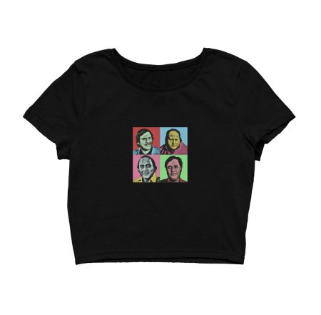 Ghazal retro Crop Top