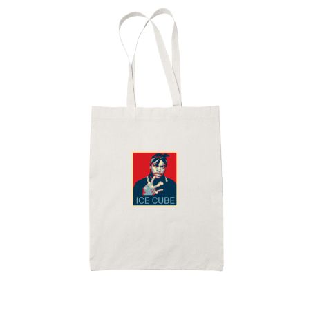 Ice Cube White Tote Bag