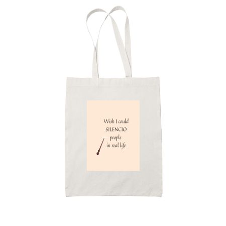 Harry Potter - SILENCIO light Tote Bag