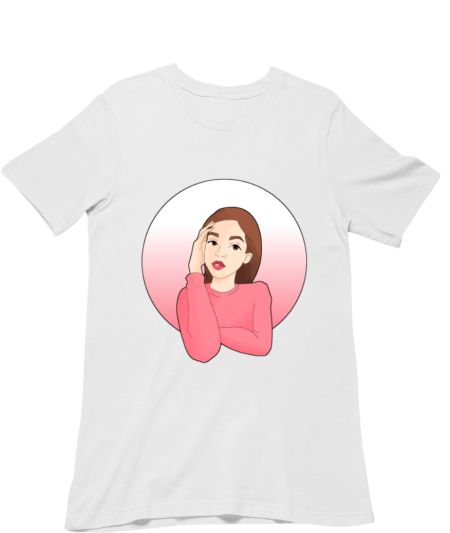 Cute girl Regular T-Shirt