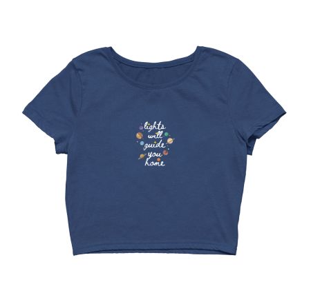 Coldplay Crop Top
