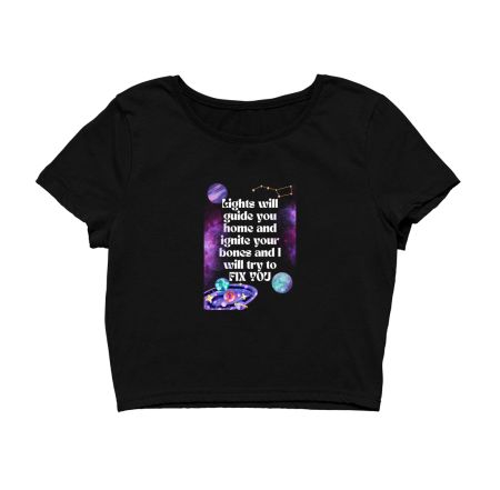 Coldplay Crop Top
