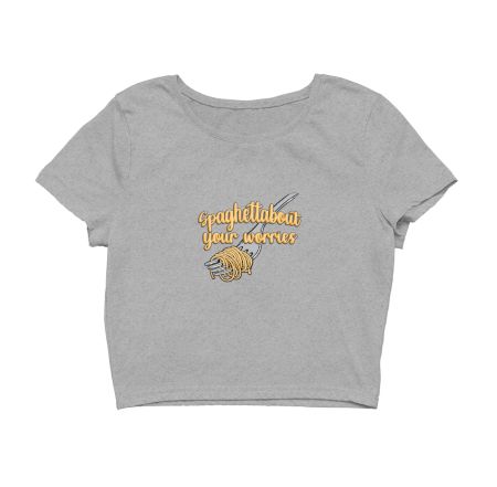 Spaghetti Lover Crop Top
