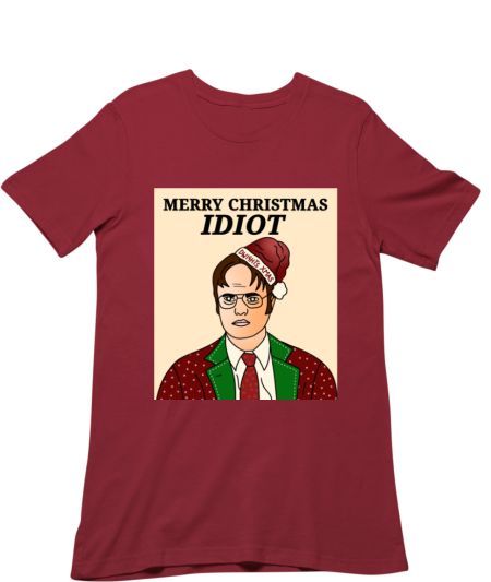 Dwight Christmas funny quote Regular T-Shirt