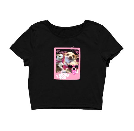 I woof you - Dog Lover Crop Top