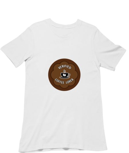 (VERIFIED) COFFEE LOVER Regular T-Shirt