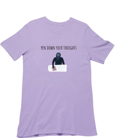pen down your thoughts Regular T-Shirt