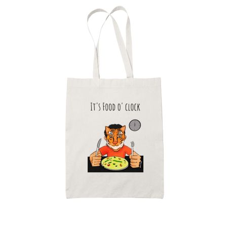 it's food o' clock Tote Bag