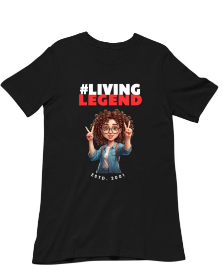 Curly hairs, estd. 2001 Regular T-Shirt