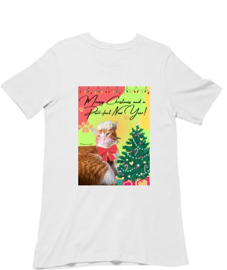 Purrfect Christmas & New Year  Regular T-Shirt