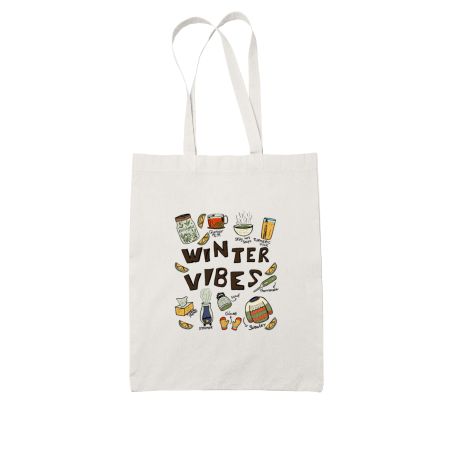 Winter vibes Tote Bag