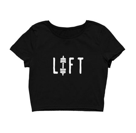 LIFT FITNESS GYM AND WORKOUT Crop Top