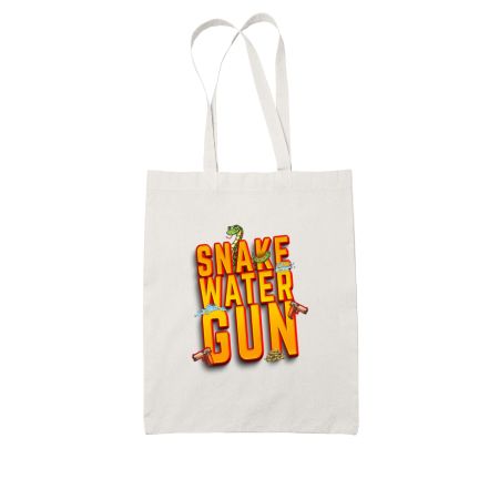 Snake Water Gun Tote Bag