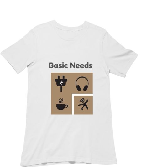Basic Needs Of A Traveller Classic T-Shirt