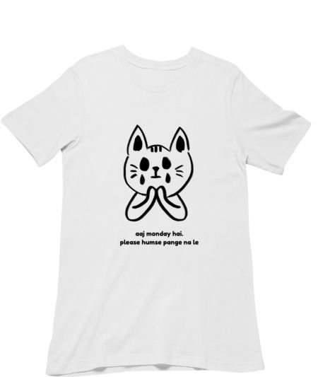 Billi Cat's Monday Mood Regular T-Shirt