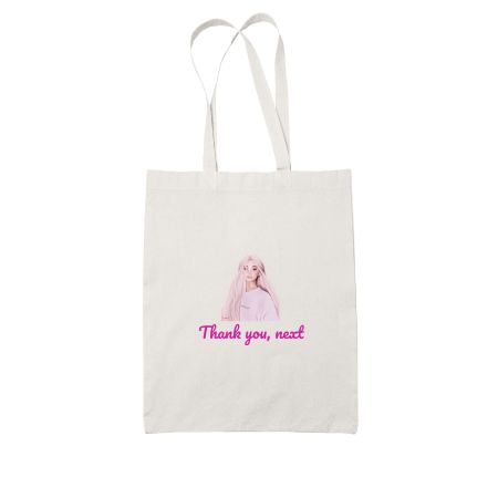 Ariana Grande- Thank you, next Tote Bag Frankly Wearing