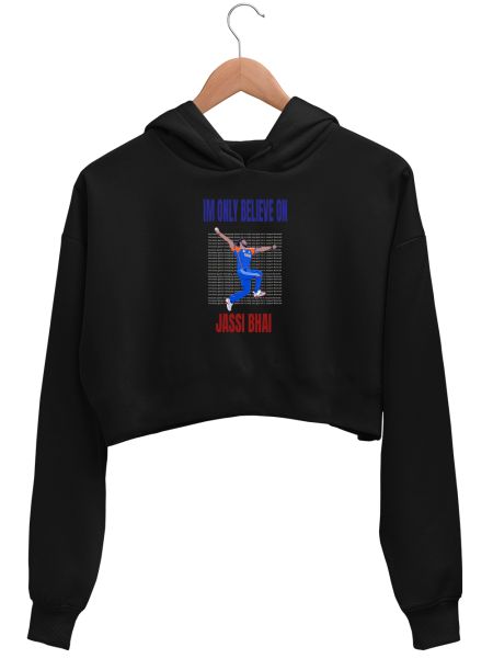 Jasprit Bumrah Crop Hoodie