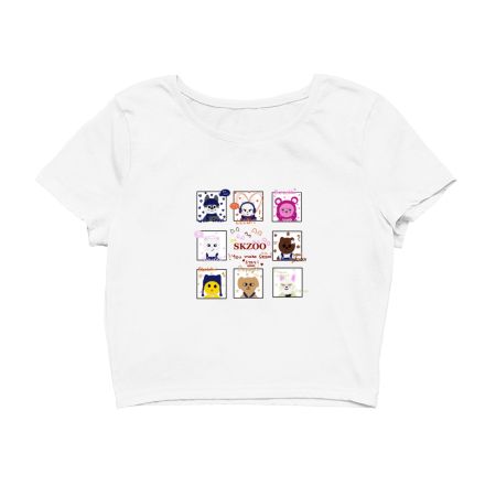 Stray Kids SKZOO Crop Top