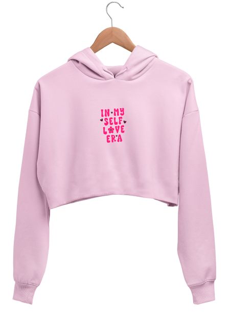 self love era Crop Hoodie