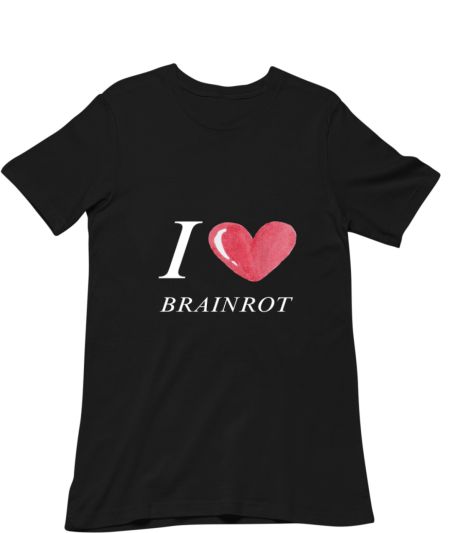 i love brainrot Regular T-Shirt