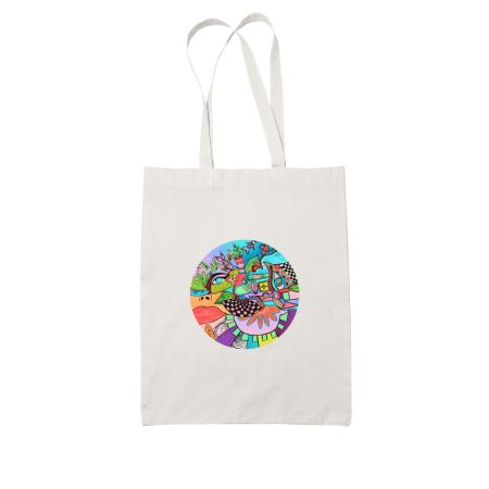 Surreal Dopamine Core Tote Bag