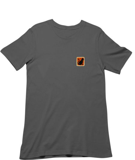 Postage stamp kitty Regular T-Shirt