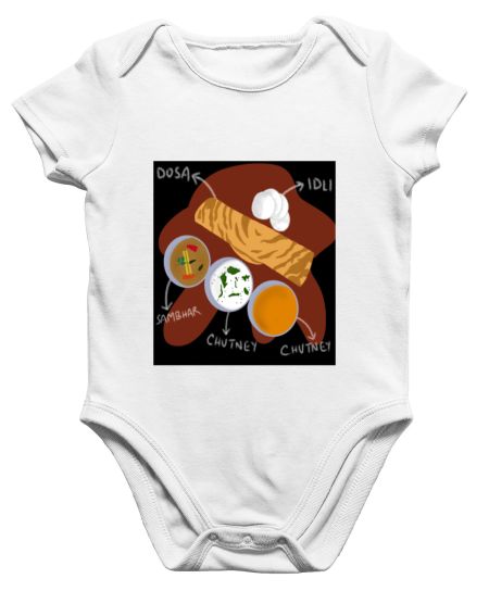 Dosa Idli Sambhar Chutney Onesie